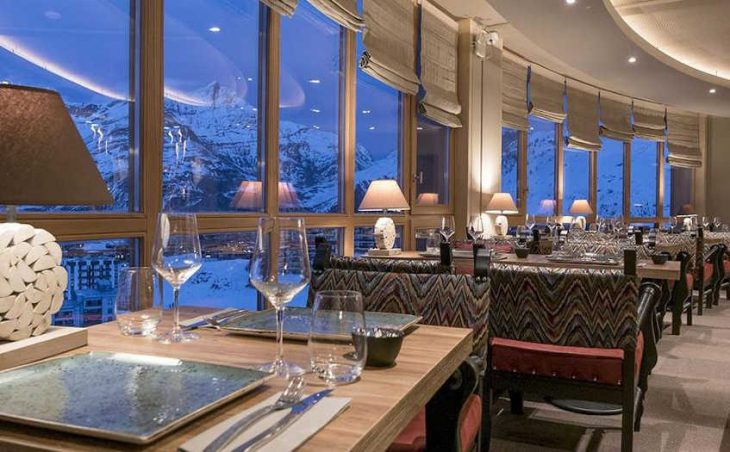 Hotel Le Taos, Tignes, Dining Area